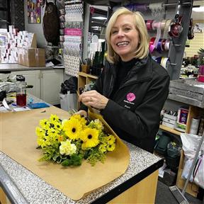 Pam at Studley Florist