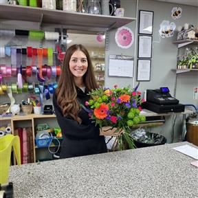 Jess at Studley Florist